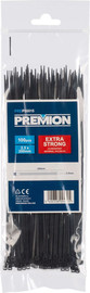 Premion חבקים שחורים 100 יח'  2.5x200 מ"מ  PREP00015